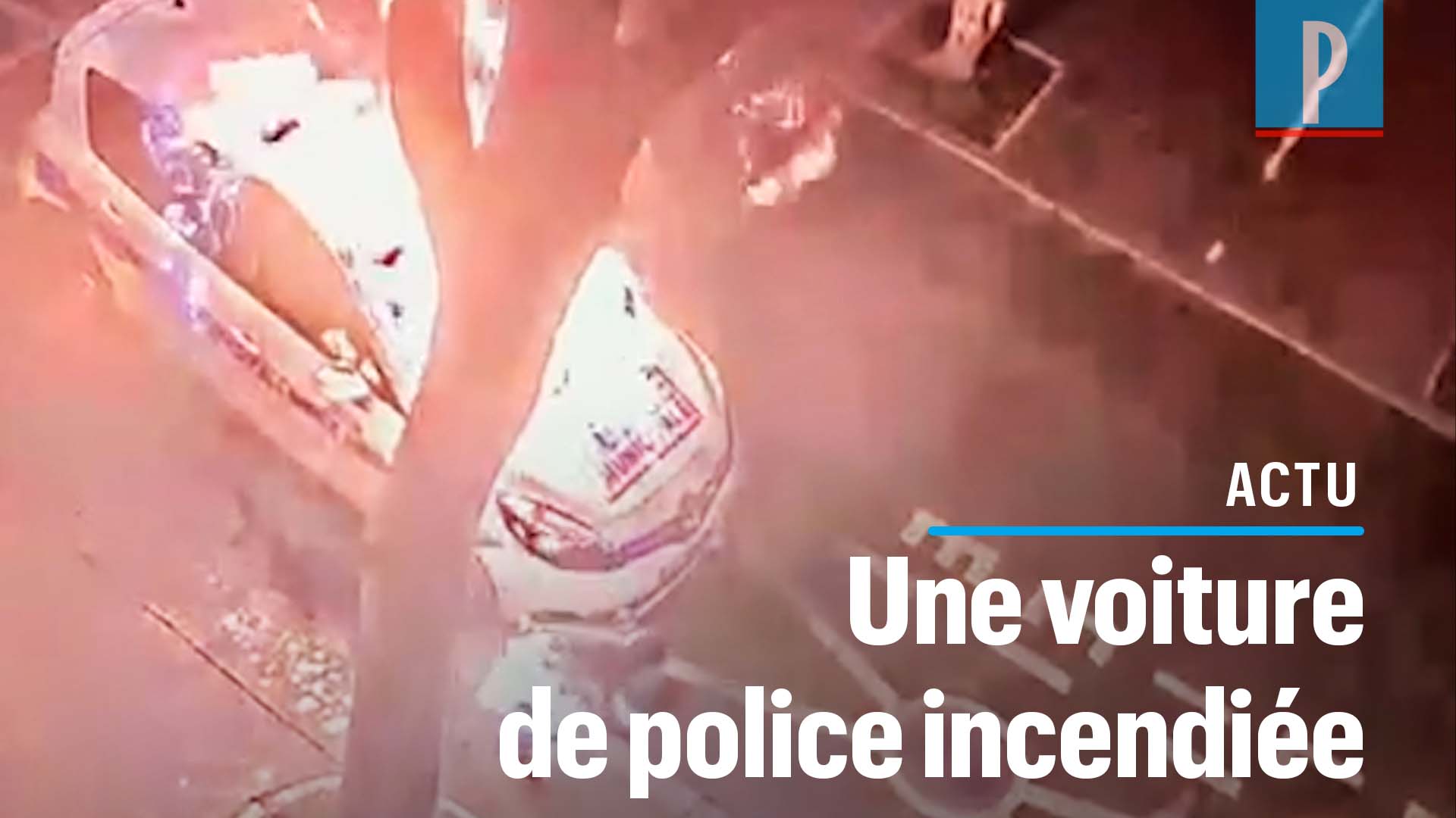 Dailymotion Colombes : il incendie une voiture de police municipale… et s’embrase aussi